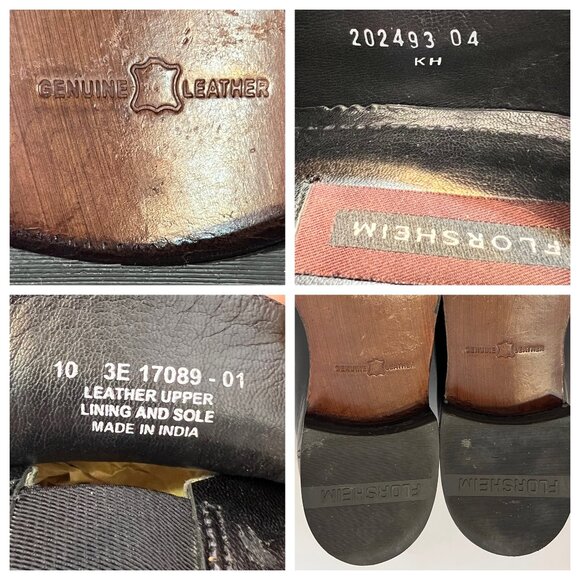 Florsheim Black Leather Penny Loafers Men Size 10 3E Slip-On Semi-Formal Preppy main image 16